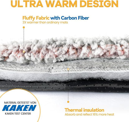 Self Warming Cat Bed Self Heating Cat Dog Mat 29.1 x 18.9 inch Extra Warm - Image 3