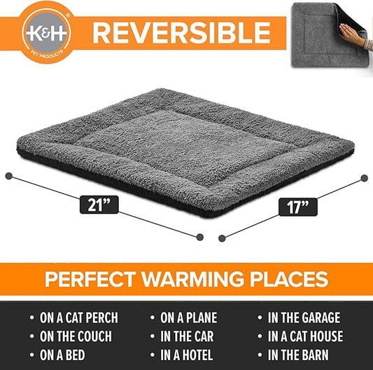K&H Pet Products Self-Warming Cat Bed Pad, Self Heating Pad - Image 2