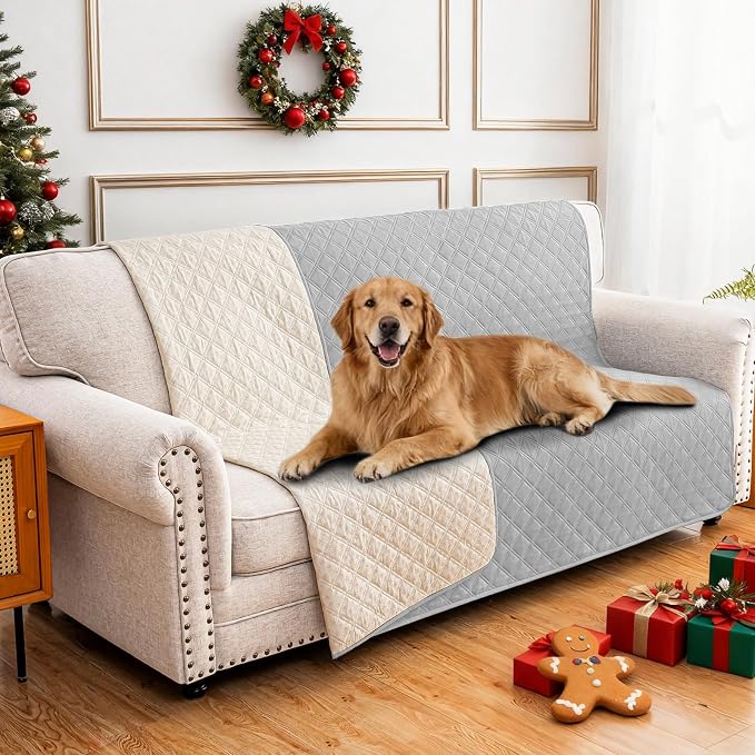 Waterproof Dog Bed Cover Pet Blanket, Soft Couch Cover by CYCMACOHOME