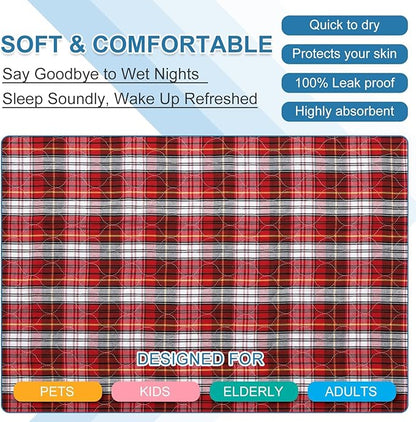 OUTCREATOR® Washable Bed Pads 34" x 54" - Image 5