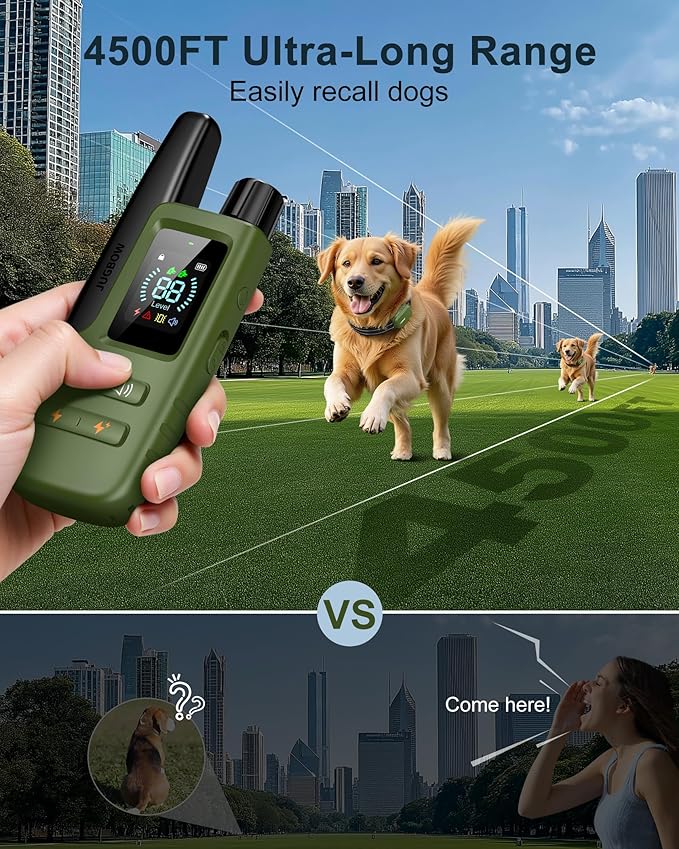 Jugbow Dog Shock Collar - 4500FT Dog Training Collar - Image 3