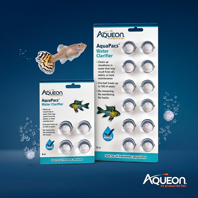 Aqueon AquaPacs Water Clarifier 12 Pack, 10 Gallon - Image 6