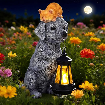 ILLUMINEW for Mom – Solar Dog Garden Statues by ILLUMINEW