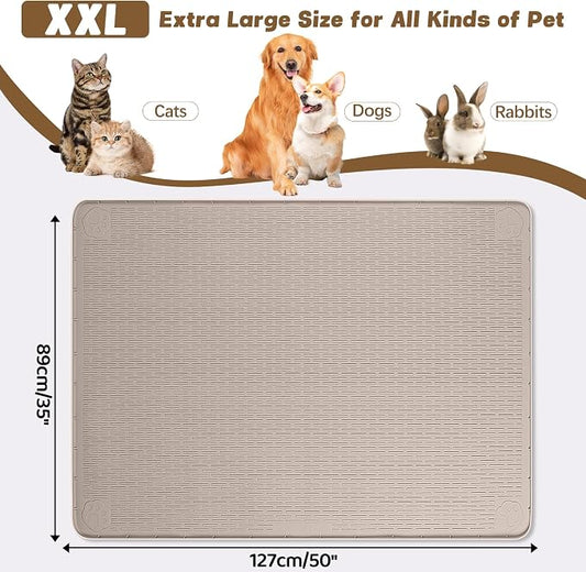 Cat Food Mat, Floor Protection - Image 2
