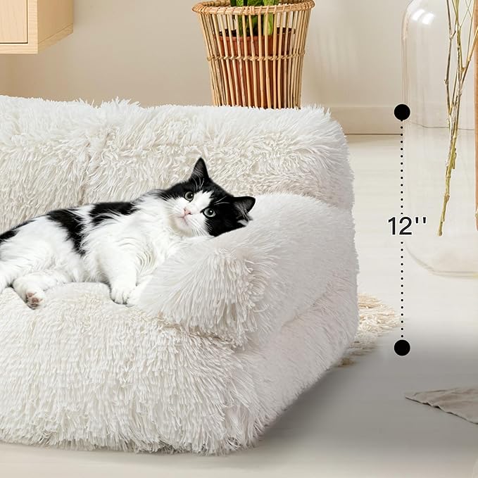 Large Cat Beds for Indoor Cats, Dog Couch Bed, Cute Cat Couch Sofas for Less - Image 6