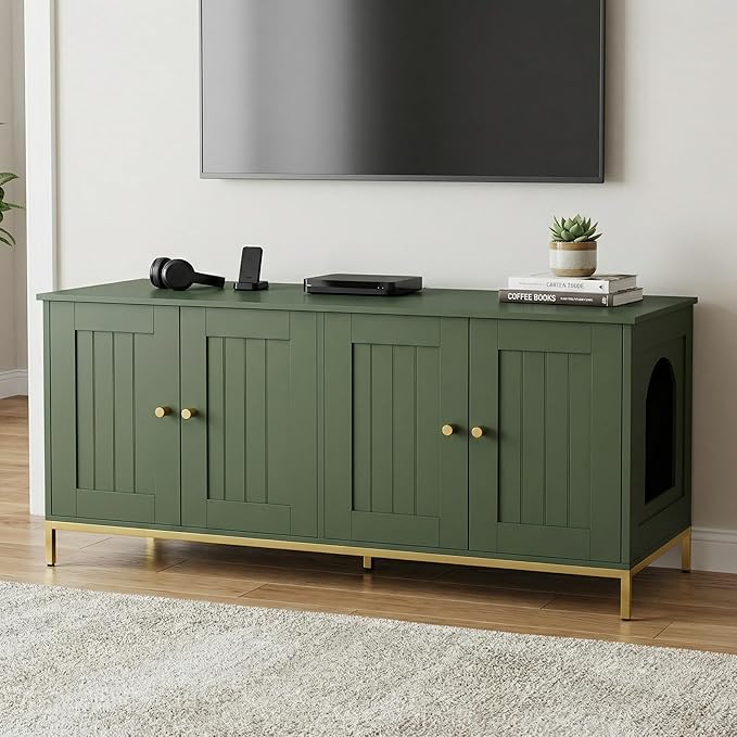 Homhedy Cat Litter Box Enclosure - Image 7