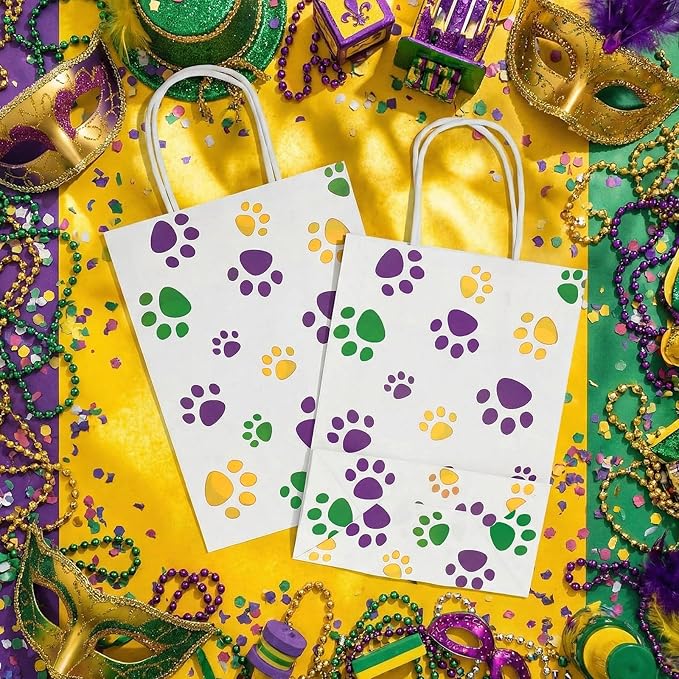 Blulu 20 Pcs Puppy Dog Paw Gift Bags - Image 4
