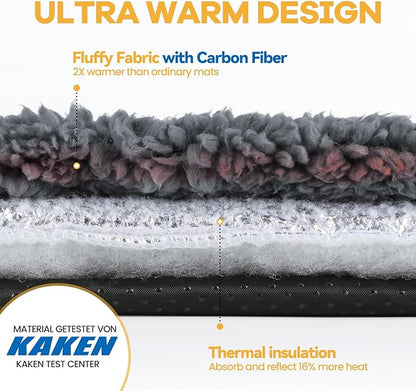 Self Warming Cat Bed Self Heating Cat Dog Mat 24 x 18 inch Extra Warm Thermal - Image 3
