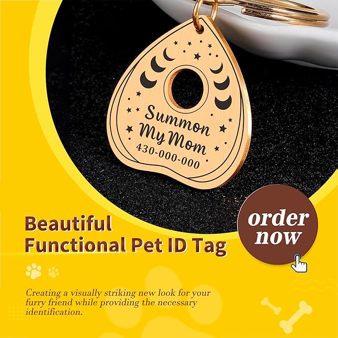 Cat Collar Tags Personalized - Image 4
