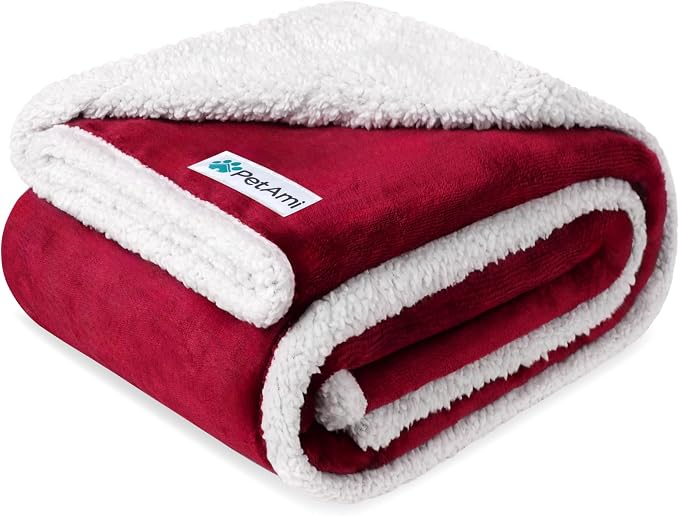 PetAmi Waterproof Dog Blanket for Medium Large Dog Puppy Cat Throw for Couch by PetAmi