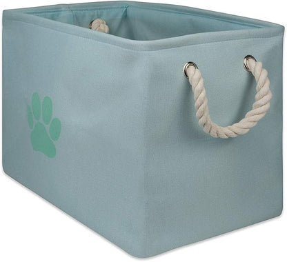 Bone Dry Pet Storage Collection Collapsible Bin, Medium Rectangle by BoneDry