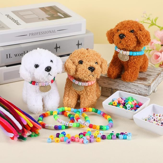 1040 Pcs Adopt a Puppy Pet Party Favors Puppy Adoption Party Supplies Make Your - Image 5
