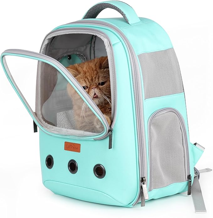 Lollimeow Pet Carrier Backpack, Bubble Backpack Carrier, Cats and Puppies by Lollimeow