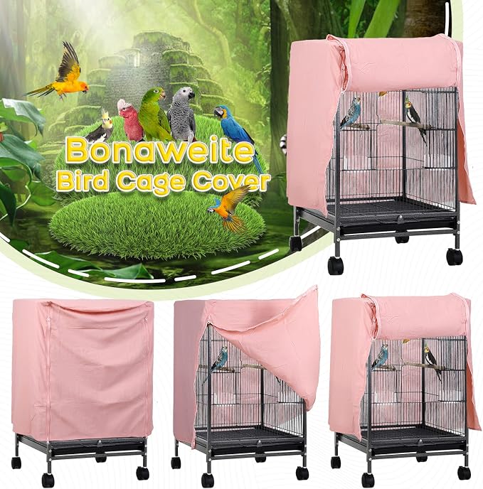 QBLEEV Birdcage Cover, Breathable Night Cover - Image 4