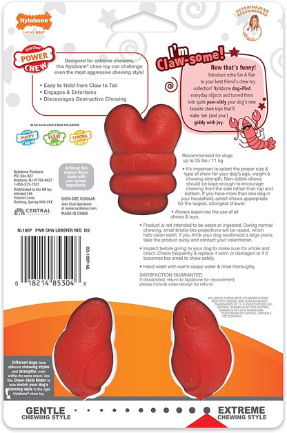 Nylabone Lobster Power Chew Toy - Image 12