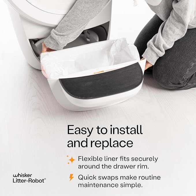 Litter-Robot Waste Drawer Liners by Whisker, 25 Pack - Image 3