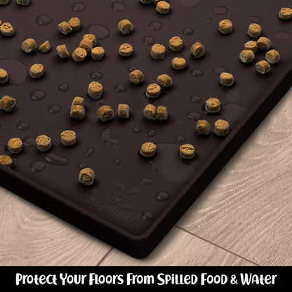 DogBuddy Dog Food Mat – Waterproof Dog Bowl Mat - Image 6