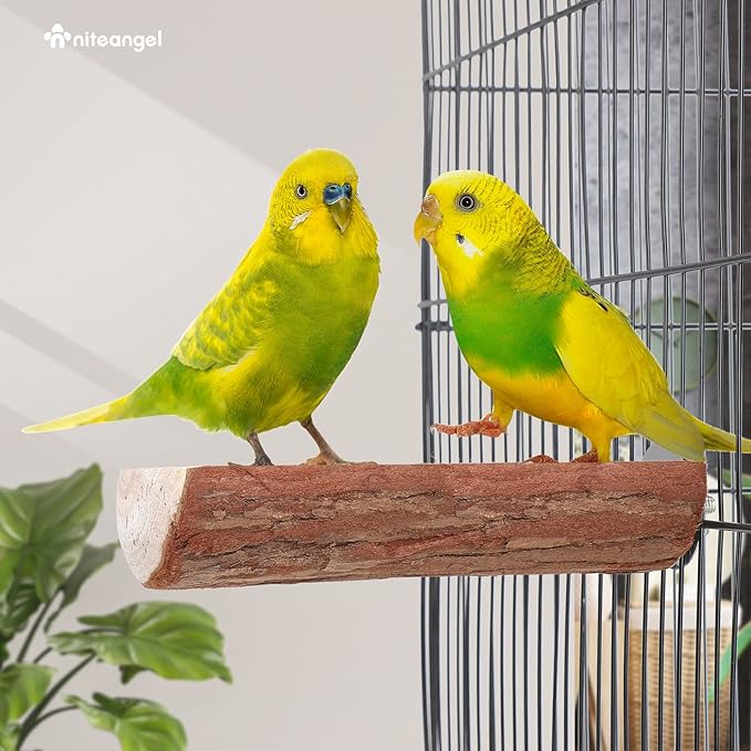 Niteangel Parrot Cage Perch, Wooden Platform - Image 7
