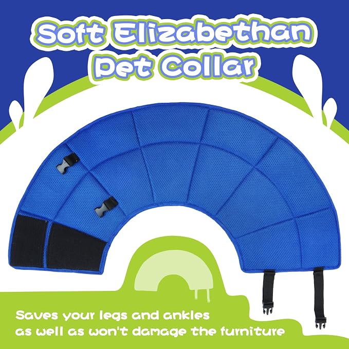 Dog Cone Collar Soft Cone for Medium Dogs After Surgery Adjustable Elizabethan - Image 8