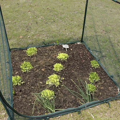 Portable 4'x4' Large 6FT Tall Plant Netting Cover Crop Cages Pest Guard Cover - Image 8