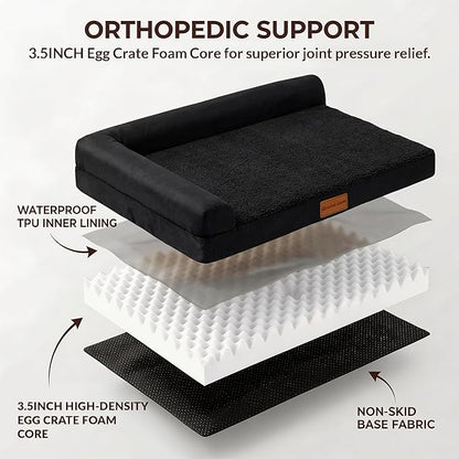 Patas Lague Orthopedic Jumbo Dog Bed - Image 5