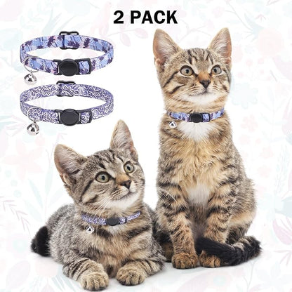 Breakaway Cat Collars for Girl Boy Cats, Spring Summer All Weather Cat Collar - Image 6