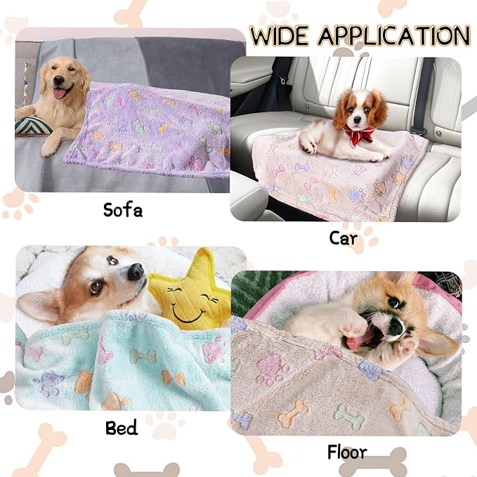 Rezutan Dog Blankets Throw 3 Pack - Image 5