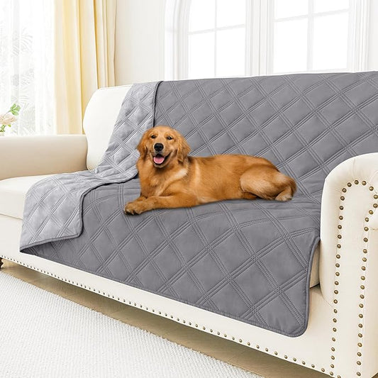 Smiry Waterproof Dog Bed Cover Blanket 68x82, Soft Reversible Pet Blanket by Smiry