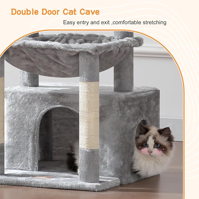 Heybly Cat Tree, Kitten Tower - Image 4