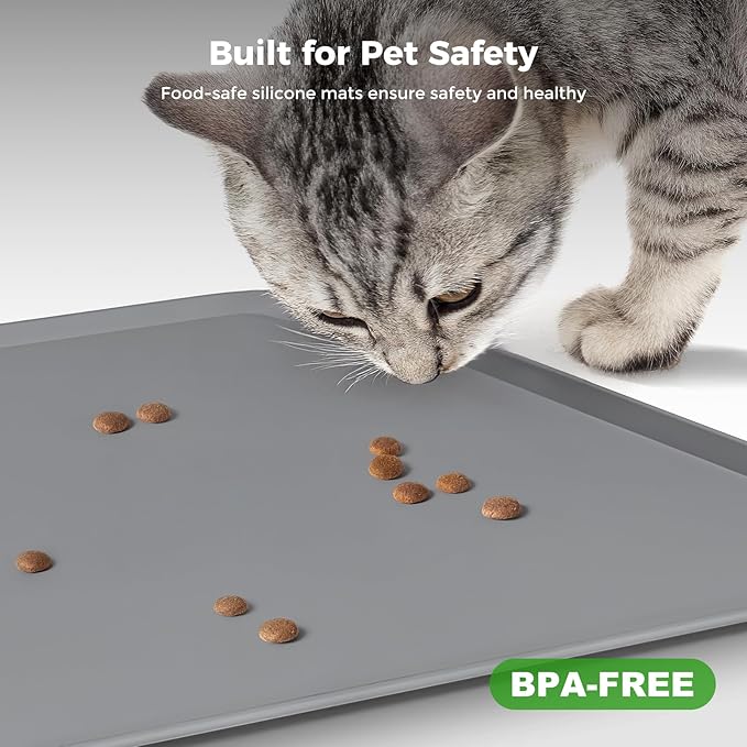 Silicone Pet Food Mat Waterproof - Image 3