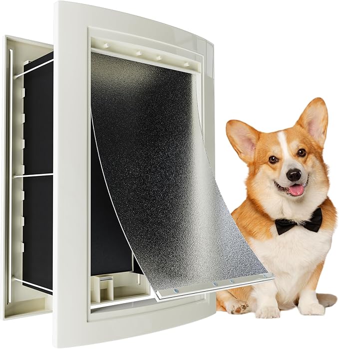 mestyl Dog Door for Wall, Pet Door, Doggie Door by MESTYL