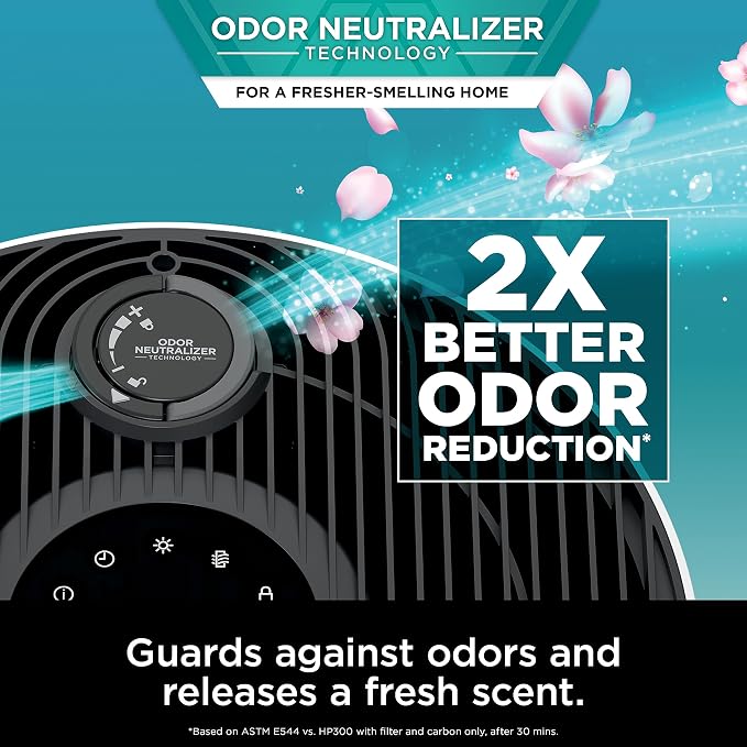 Shark Air Purifier with NeverChange Air Filter Technology, 5 Year HEPA Filter - Image 7