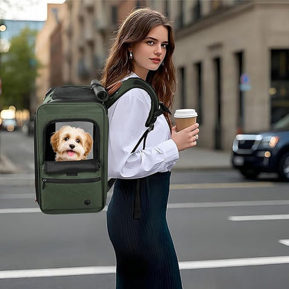 EliteField Deluxe Backpack Pet Carrier, Travel Soft-Sided Carrier Bag by EliteField