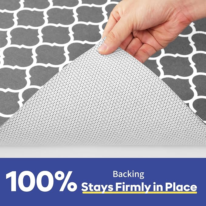 Cooyes Large Dog Food Mat 16"×24", Ultra-Absorbent Dog Bowl Mat - Image 4