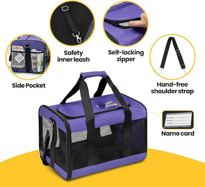 Dog Carrier Soft Sided, Large Cat Carrier - Image 5