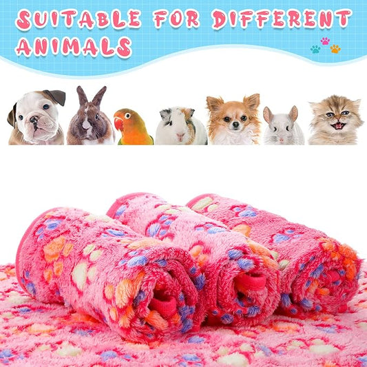 Tatuo 4 Pcs Dog Blanket for Pet Cat Blankets Indoor Puppy Teething Stuff Toys - Image 2