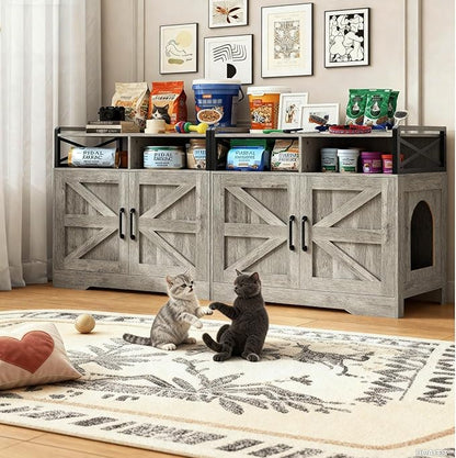 Cat Litter Box Enclosure Furniture - Image 7