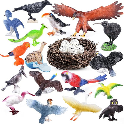 SIENON 23Pcs Birds Toys Playset by BuyNow