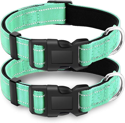 2 Pack Reflective Dog Collar by LIEVUIKEN