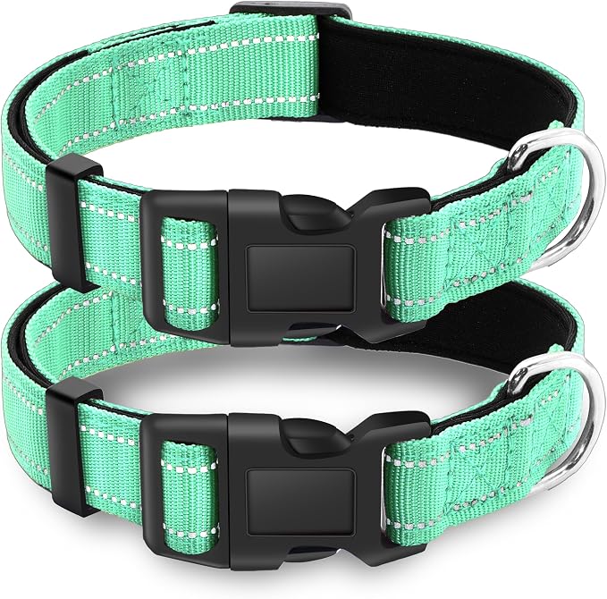 2 Pack Reflective Dog Collar by LIEVUIKEN