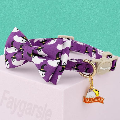 Faygarsle 2 Pack Halloween Cat Collar - Image 4