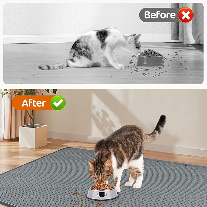 Cat Food Mat, Floor Protection - Image 4