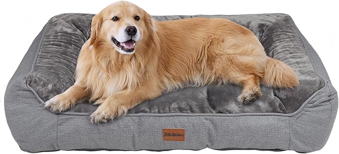 Orthopedic Dog Bed for Extra Large Dogs by ZAKAPAWS