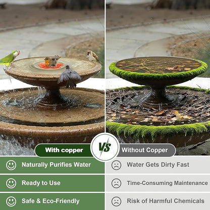 Bird Bath Purification Disk, 99.99% Pure Copper Disc - Image 2