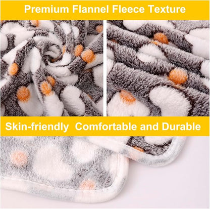 3 Pack Cat and Dog Blanket Soft & Warm Fleece Flannel Pet Blanket, Great Pet - Image 5