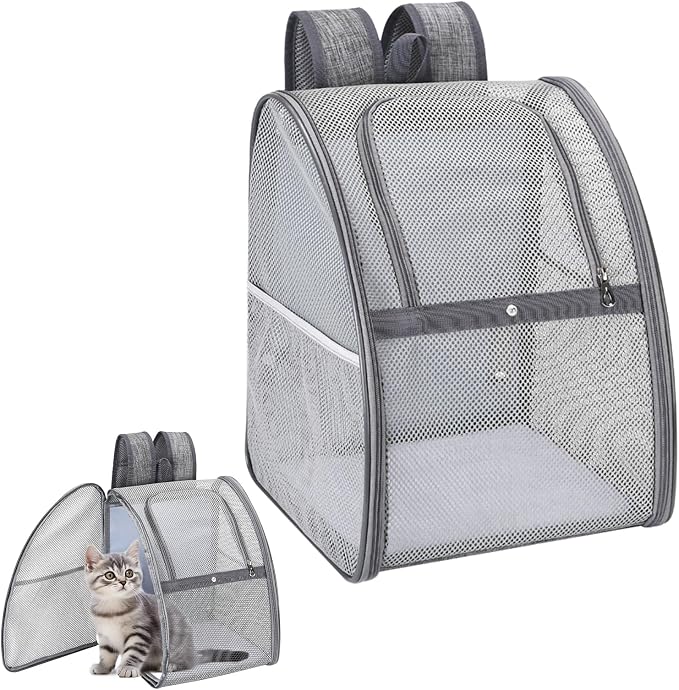 Breathable cat Backpack by Unknown