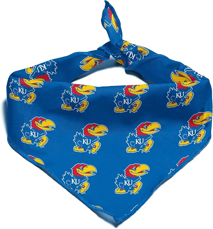 Kansas Jayhawks Officially Licensed Bandana - Image 2