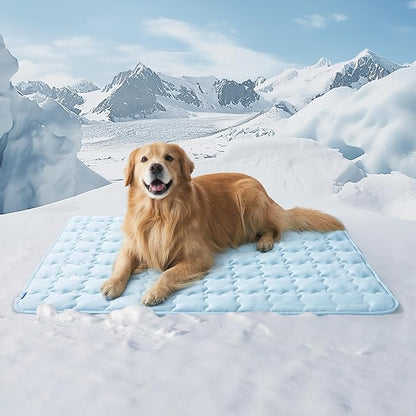 Bedsure Cooling Mat for Large Dogs – 48x30 Thin Washable Cooling Pet Pad for by BEDSURE