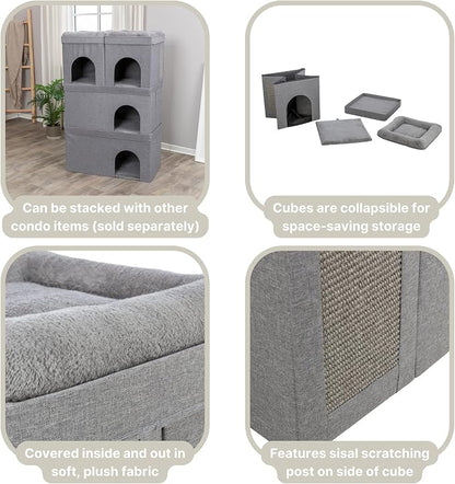 Trixie Crazy Cube Stackable Cat Condo - Image 4
