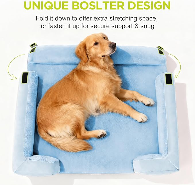 Orthopedic Dog Beds for Large Medium Dogs, Big Waterproof Memory Foam Pet Couch - Image 3